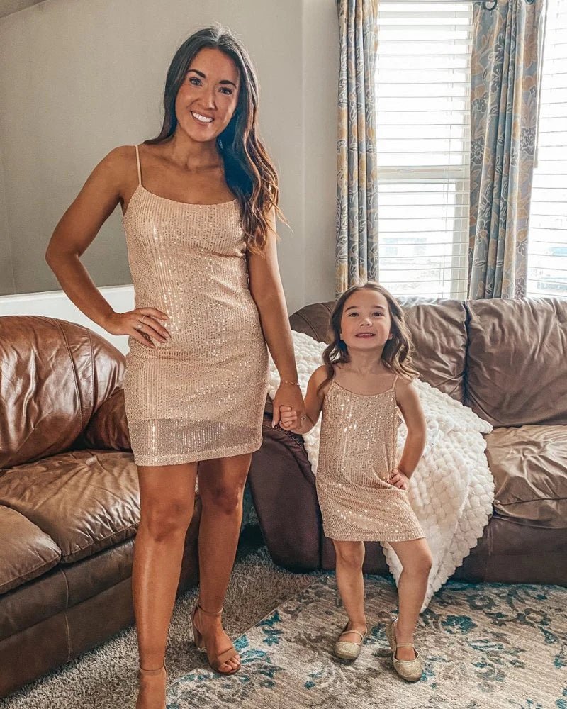 Sequin sales cami dress