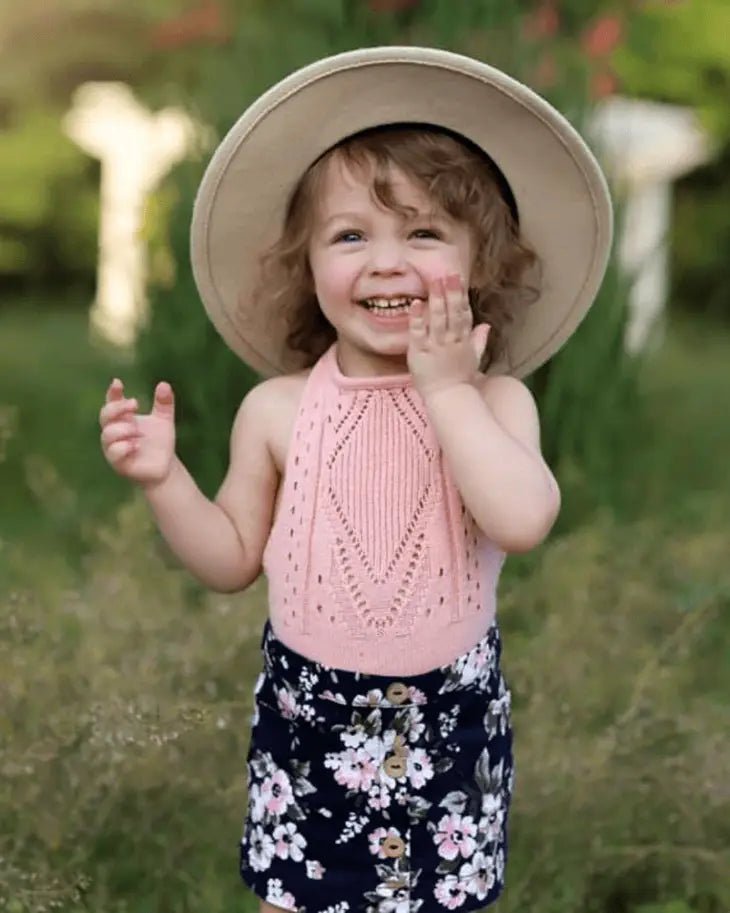 Drake Bailey s Blossoms Infant Girl s Crochet Romper
