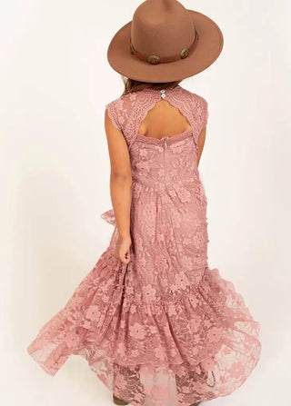 Emma Maxi Dress in Rose - Toddler - Charlie Rae - 2T - Baby & Toddler Dresses - Joyfolie
