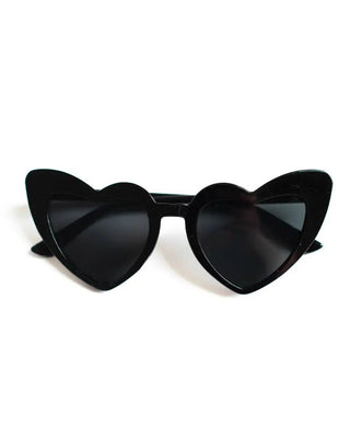 Ginny Lovestruck Cat Eye Sunglasses - Charlie Rae - Black - Sunglasses - Bailey's Blossoms