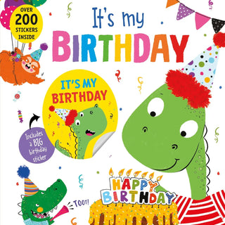 It's My Birthday- Dinosaur Book - Charlie Rae - Books- 370 - Sourcebooks