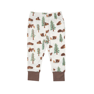 Little Bears- Bamboo Short Sleeve Loungewear Set - Charlie Rae - 6-12 Months - Baby & Toddler Sleepwear - Angel Dear
