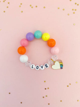 Little Reminders Inspirational Charm Bracelet - Charlie Rae - Love - Bracelets - The Rainbow Mermaid