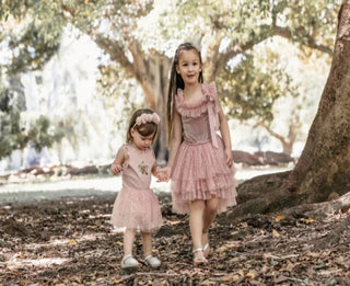 Macy Ballerina Dress - Charlie Rae - 2-3T - Baby & Toddler Dresses - Miss Rose Sister Violet