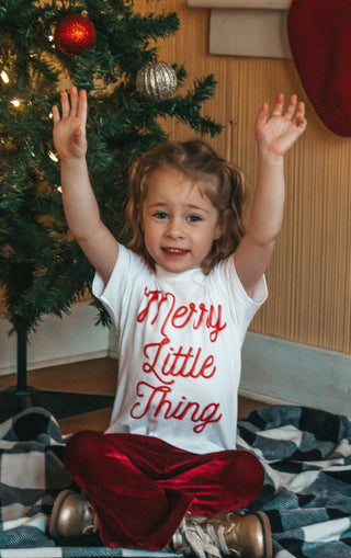 Merry Little Thing Tee - Charlie Rae - 2T - Charlie Rae