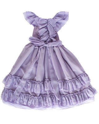 Nellie Ruffle Maxi Dress - Dusty Lavender - Charlie Rae - 12-18 Months - Baby & Toddler Dresses - Bailey's Blossoms