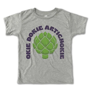 Okie Dokie Artichokie Tee - Charlie Rae - 2T - Baby & Toddler Tops - Rivet Apparel