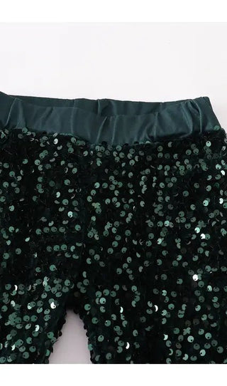 Olivia- Sequin Bell Bottoms - Charlie Rae - 2T - Baby & Toddler Bottoms - Honeydew