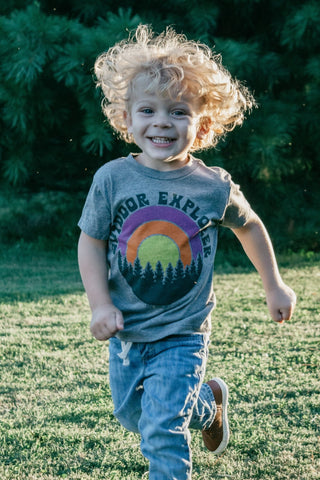 Outdoor Explorer Tee - Charlie Rae - 2T - Baby & Toddler Tops - Rivet Apparel