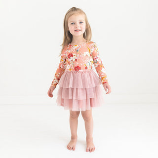 Posh Peanut - Celia - Long Sleeve Tulle Dress - Charlie Rae - 2 Years - Baby & Toddler Dresses - Posh Peanut