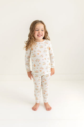 Posh Peanut - Clemence - Long Sleeve Basic Pajama - Charlie Rae - 12-18 Months - Baby & Toddler Sleepwear - Posh Peanut