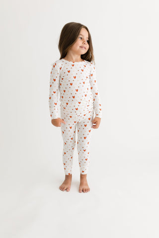 Posh Peanut - Lionel - Long Sleeve Basic Pajama - Charlie Rae - 6-12 Months - Baby & Toddler Sleepwear - Posh Peanut