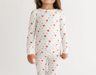 Posh Peanut - Lionel - Long Sleeve Basic Pajama - Charlie Rae - 6-12 Months - Baby & Toddler Sleepwear - Posh Peanut