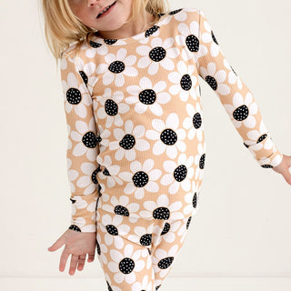 Posh Peanut - Reagan - Long Sleeve Basic Pajama - Charlie Rae - 6-12 Months - Baby & Toddler Sleepwear - Posh Peanut