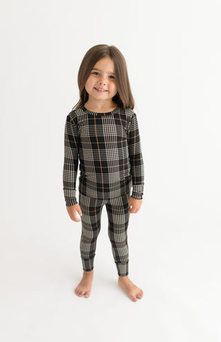 Posh Peanut - Sanders - Long Sleeve Basic Pajama - Charlie Rae - 6-12 Months - Baby & Toddler Sleepwear - Posh Peanut