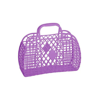 Retro Basket Jelly Bag - Charlie Rae - Purple - Sun Jellies