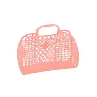 Retro Basket Jelly Bag - Charlie Rae - Peach - Sun Jellies