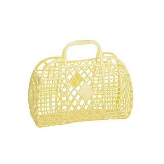 Retro Basket Jelly Bag - Charlie Rae - Yellow - Sun Jellies