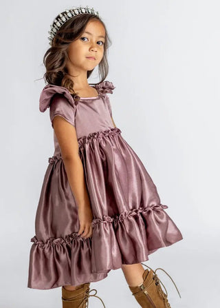 Rory Dress in Mauve - Toddler - Charlie Rae - 2 - Baby & Toddler Dresses - Joyfolie