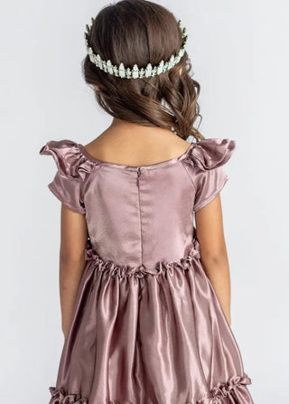 Rory Dress in Mauve - Toddler - Charlie Rae - 2 - Baby & Toddler Dresses - Joyfolie