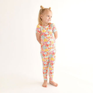 Sandy - Short Sleeve Basic Pajama - Posh Peanut - Charlie Rae - 2T - Baby & Toddler Sleepwear - Posh Peanut