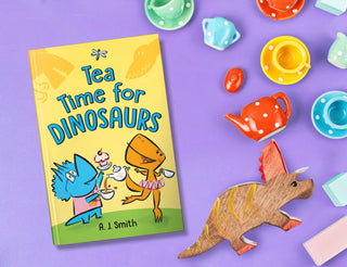 Tea Time For Dinosaurs Book - Charlie Rae - Books- 370 - Sourcebooks