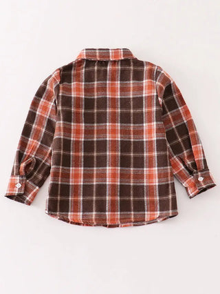 The Adam Fall Flannel - Charlie Rae - 12 Months - Baby & Toddler Tops - Charlie Rae