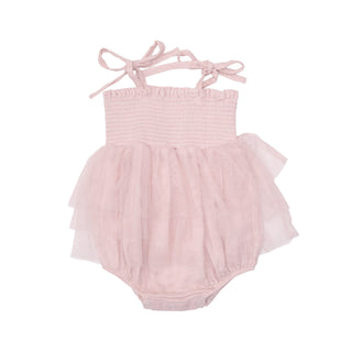 Tutu Bubble- Solid Musiln Ballet Slipper - Charlie Rae - 0-6 Months - Baby & Toddler Dresses - Angel Dear
