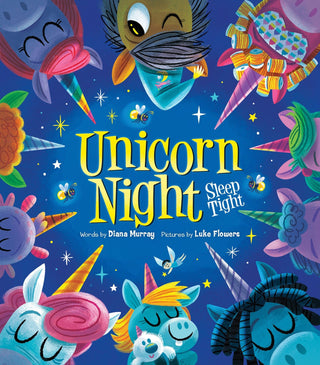 Unicorn Night Board Book - Charlie Rae - Books- 370 - Sourcebooks